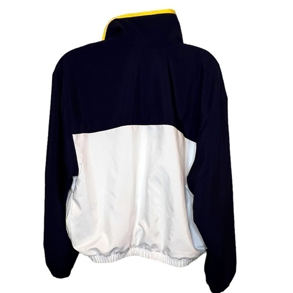 Vintage Unisex Wimbledon Jacket Size Small Blue White Yellow - Picture 3 of 7